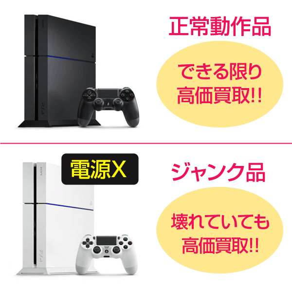 PS4 ジャンク買取例