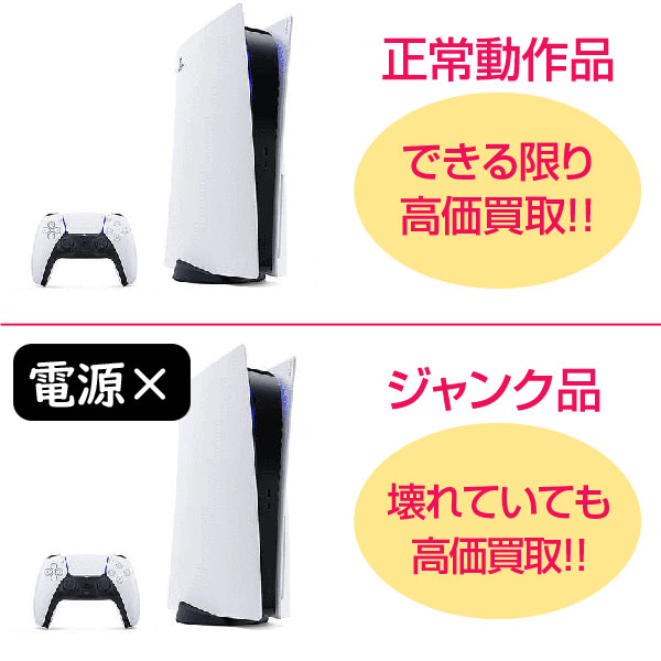 PS5 ジャンク買取例